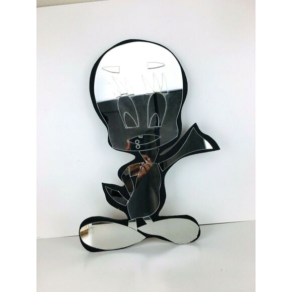 Tweety Bird Warner Bros Looney Tunes Merrie Melody Vintage Mosaic Mirror - Picture 4 of 6